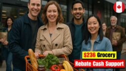 CRA Confirms $236 Grocery Rebate — New Cash Support for Canadian Families Released