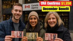 CRA Confirms $1,350 December Benefit — Millions to Receive Early Holiday Deposits