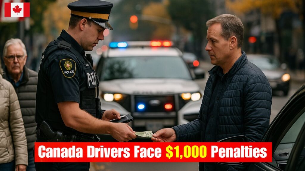 Canada Drivers Face $1,000 Penalties